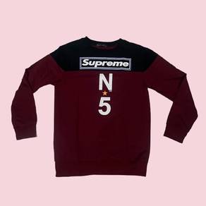 Supreme N5 Sweatshirt T-Shirt Tebal (Used)