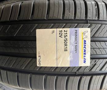 215 50 18 MICHELIN PRIMACY SUV PLUS Tayar Tyre New