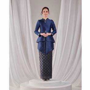 Kurung Eleanour Hijabistahub navy blue
