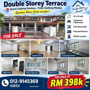 2-storey Terraced House For Sale in Melaka Tengah,MLK
