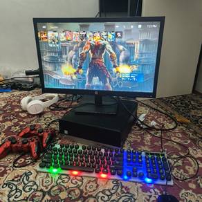 PC i7 Full Set Murah + Monitor + light gaming 
