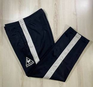 Le Coq Sportif Vintage Youth Black Track Pants #DL