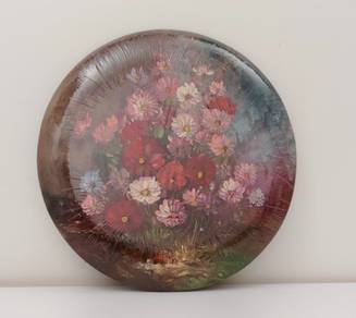 Circular Vintage Oil Painting 39