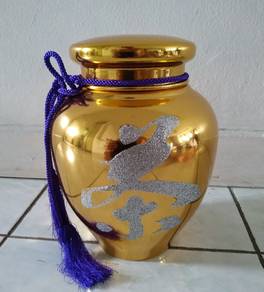 Large Aluminum tea caddy