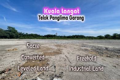 Industrial Land in Telok Panglima Garang, SGR