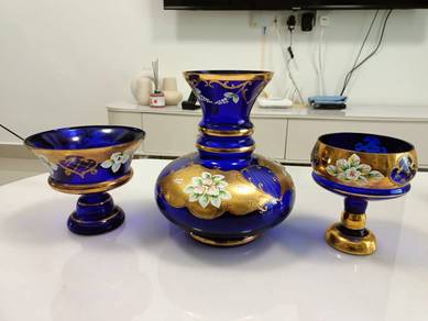 Bohemian Crystal Vase