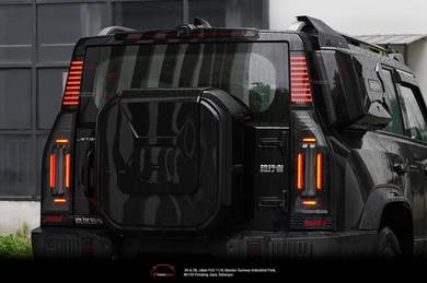 Jetour T2 Rear Pilar Light Flat Smoke