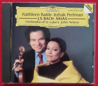 Kathleen Battle & Itzhak Perlman J.S. BACH ARIAS