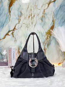 BVLGARI Chandra Shoulder Bag In Black