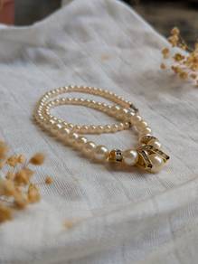 Vintage Faux Pearl Necklace