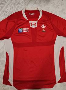 Original Under Armour Wales Rugby World Cup Jersey