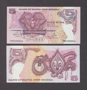 Papua New Guinea 5 Kina 2000 - Pick 19