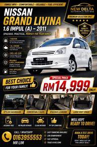 Nissan Grand Livina IMPUL MC in Jenjarom, SGR