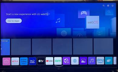 LG WebOS 50 Inch TV