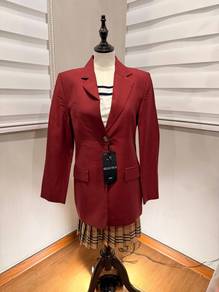 MNG SELECTION burgandi women blazer M 2254