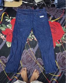 seluar big saiz jeans saiz 46