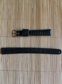 Hand Finish Lizard Leather Watch Strap 10mm