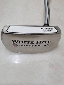 Odessy white hot #5 mallet putter 