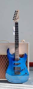 Cate QM-E03 Electric Guitar - Blue