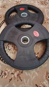 weight plate barbell