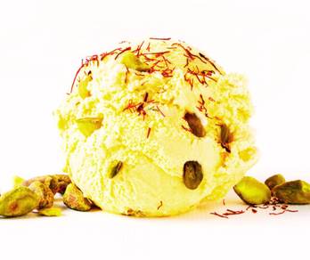 Kesar Pista Kulfi – Saffron & Pistachios Ice-cream