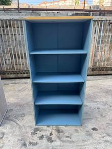 Multipurpose 4 Tier Cabinet Rack Shelves Bookcase