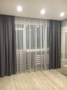 LANGSIR JENIS TEBAL l sheer curtain l residential