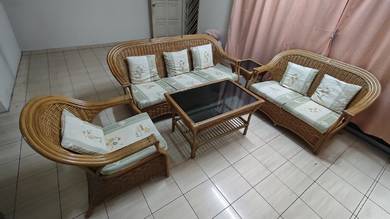 Fully Rattan Sofa Set 