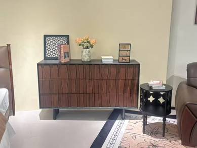 Nordic Halo Solid Wood Chest Of Drawer