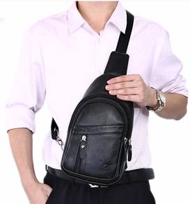 Genuine Cow Leather LFO Men's SlingBag