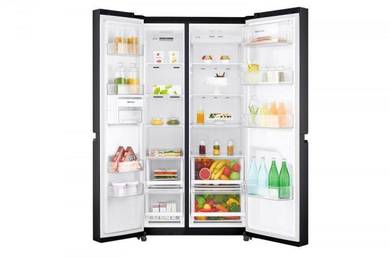 New LG 687.L side by side Refrigerator GCB247SQUV