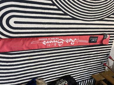 lemax red sword spinning rod