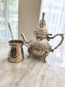 Moroccan tea pot & Turkish coffee pot 