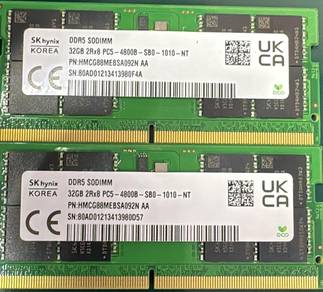 Sk Hynix 32gb ddr5 4800mhz laptop ram