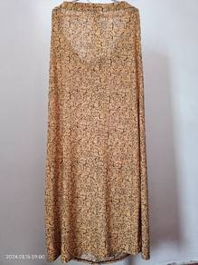 Silky smooth long skirt