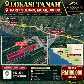 Agricultural Land in Muar, JHR