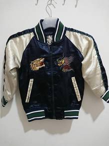 Sukajan blue jacket size 110 for kids