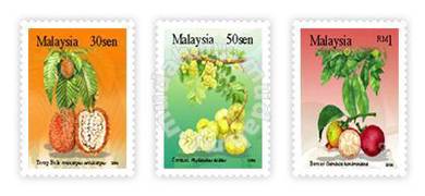 Mint Stamp Rare Fruits Series 3 Malaysia 2006
