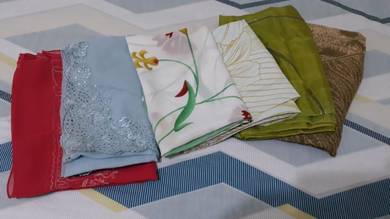 Combo 6 Helai Tudung - Mix