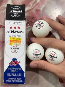 [BARU] Bola PingPong Nittaku 40+ 3 Stars