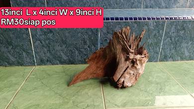 1 driftwood for aquascape tank 30cm 1ft²