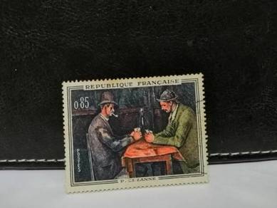 1961 France Stamp Painting P Cezanne