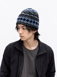 Mont-Bell Japan Geometric Fleece Beanie