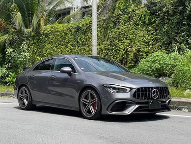 Mercedes Benz CLA45 45S in KLCC, KUL