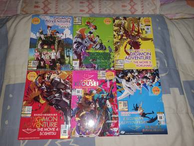 [FULL SET] Digimon Adventure Tri Movie 1-6 DVD Col