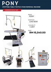 Pony Spotting Table – Stain Removal (Display Unit)