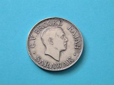 10 Cents RajahC.V. Brooke Sarawak 1920