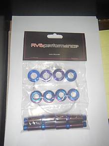 Rv6 Titanium Stud Set For Down Pipe FK8 FL5 Type R