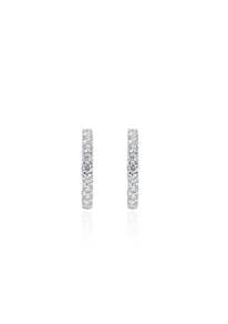 750 White Gold Earrings EC00104WGE