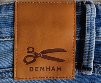 Denham vtg distressed jeans- w34">w35"